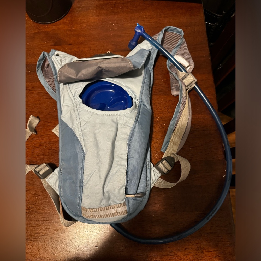 Camelbak Light Blue and Gray Hydration Backpack